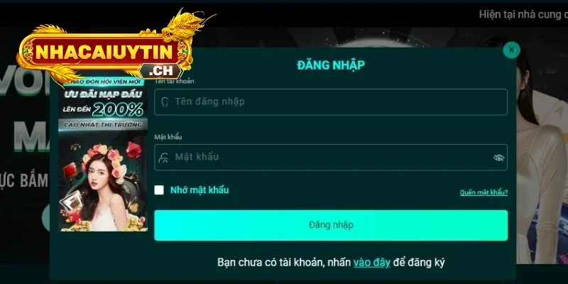 Cách đăng ký đăng nhập vào nhà cái uy tín cực đơn giản